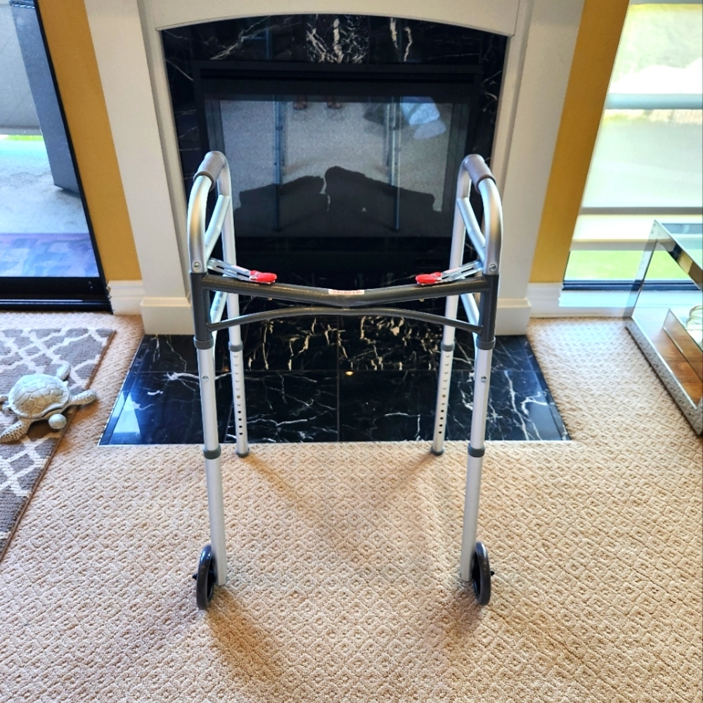 New, Mobility Walker with Wheels